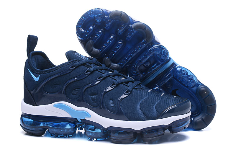 2018 Nike Air Max TN Plus Sea Blue White Shoes